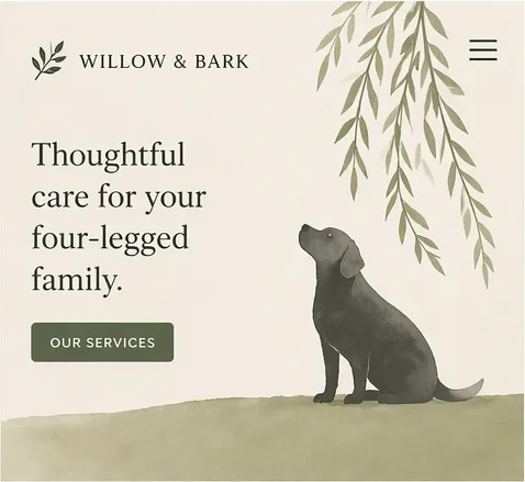 Willow & Bark demo site